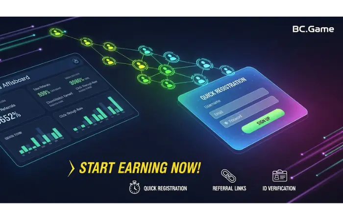 Paano Magsimula bilang isang BC.Game Affiliate