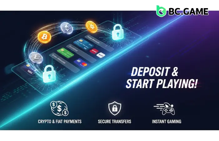Paano Gumawa ng Iyong Unang Deposito at Magsimulang Maglaro sa BC.Game Casino