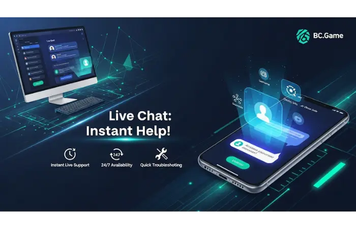 Live Chat Support for Instant Help